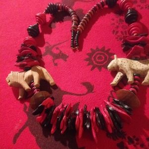 Chunky vintage Boho Necklace